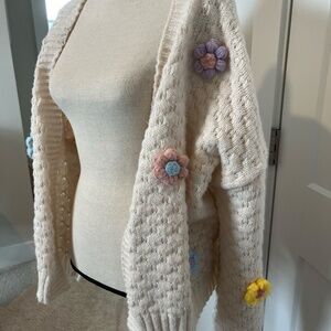 Lulus floral cardigan/ Large